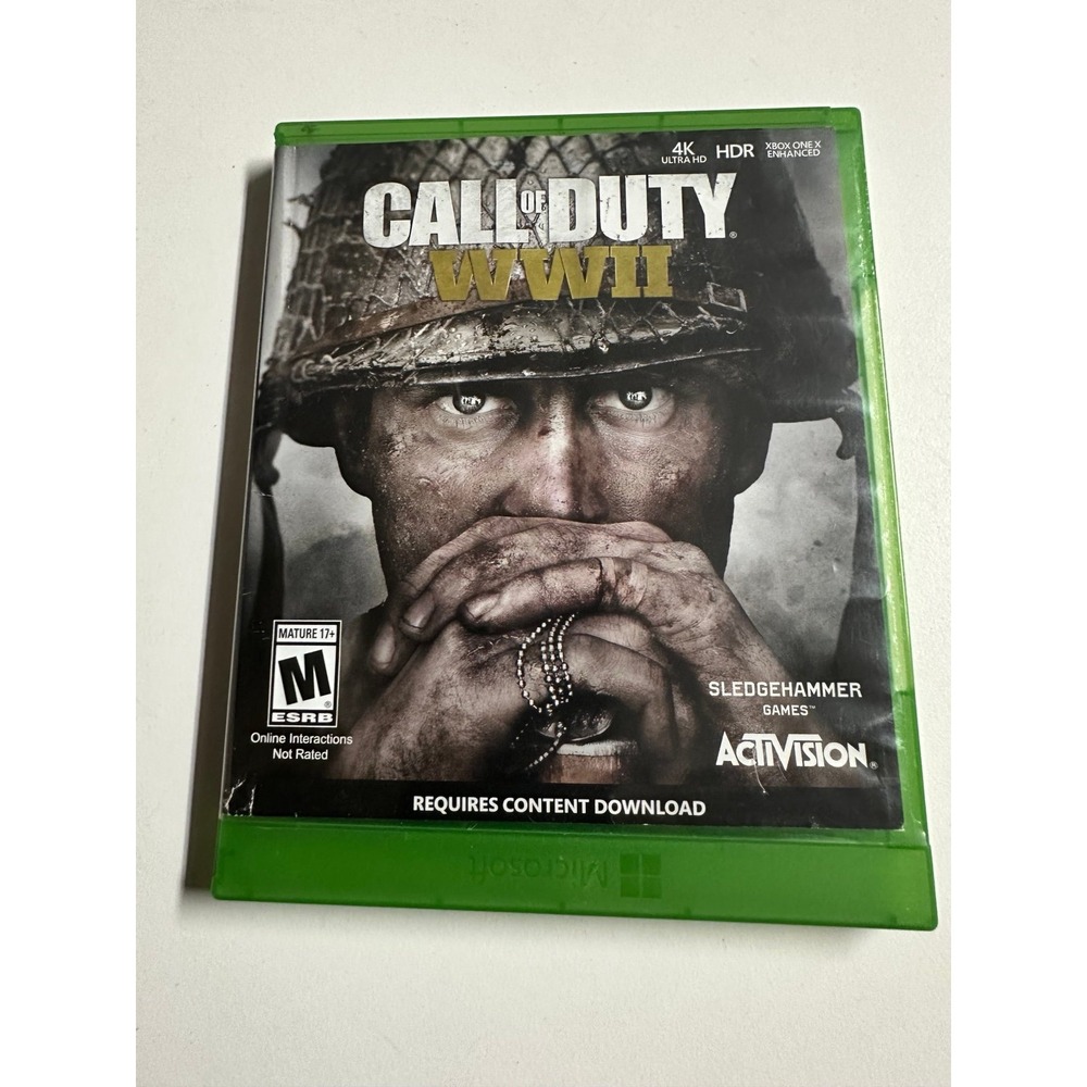 Xbox One Call of Duty WWII video game